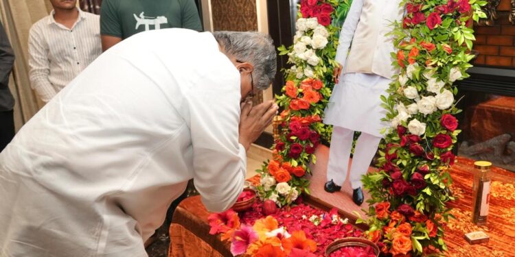 मावळभूषण, माजी आमदार स्व. कृष्णराव भेगडे यांनी समाजातील सर्व घटकांना एकत्र घेऊन मोठे काम उभारले – चंद्रकांत पाटील