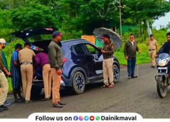 Tourist crowd increases in Andar Maval area Police take precautions to prevent ruckus