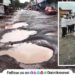 road in Pavananagar is in very poor condition Locals as well as tourists are facing problems