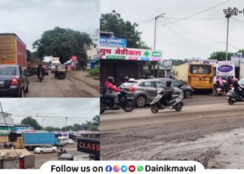 Talegaon Chakan Shikrapur road needs urgent improvement Passengers are suffering