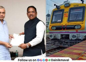 Conduct survey of Mumbai-Pune fast track project resume afternoon local train from Lonavala to Pune