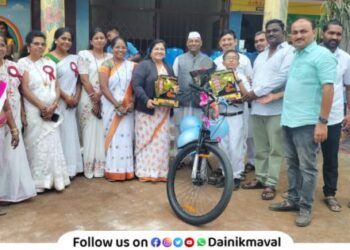 Neeraj Kumbhar from Kasarsai School selected for Navodaya Vidyalaya from Mulshi taluka