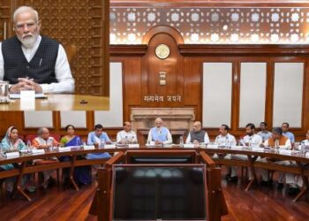 Prime Minister Narendra Modi Cabinet Meeting
