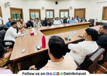 Important decisions for development of Talegaon MIDC TDIA meeting in presence of MLA Sunil Shelke