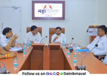 MLA Sunil Shelke directs Mahavitaran officials to ensure uninterrupted and smooth power supply to Maval residents