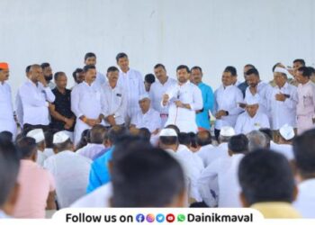 Proposed TP Scheme Ring Road Project will not be implemented without consent of farmers said MLA Sunil Shelke