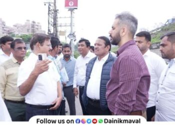 Immediately fill potholes on service road of Mumbai-Bengaluru highway MP Shrirang Barne directs