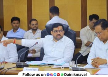Meeting of the Employment Guarantee Scheme Committee chaired by MLA Sunil Shelke
