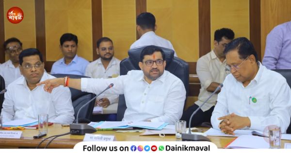 Meeting of the Employment Guarantee Scheme Committee chaired by MLA Sunil Shelke