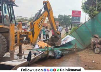 Anti-encroachment action in Chakan accelerates after Ajit Pawar suggestion PMRDA starts action