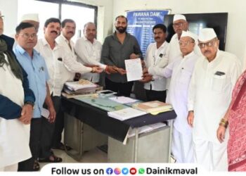 Pawana Dam affected people oppose notice of Water Resources Department