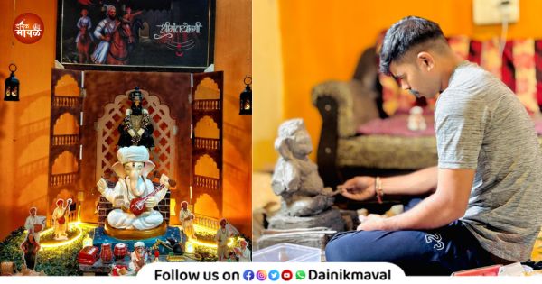 Nature is true God conserve and protect it appeals Ravi Kedari resolve to hold eco-friendly Ganeshotsav