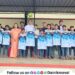Prashant Dada Bhagwat Sport Foundation distributes T-shirts to Pragati Vidyamandir players