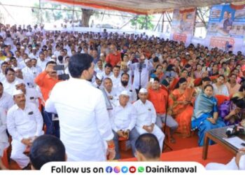 Grand show of strength from worker rally NCP Maval first list of candidates to be released on 22nd