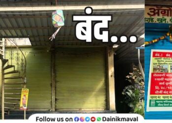 Opposition to imposition of Saathi Portal-2 response to strike by agricultural input sellers in Maval