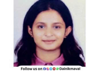 Aishwarya Karle from Maval taluka achieved a stunning success in the CA exam