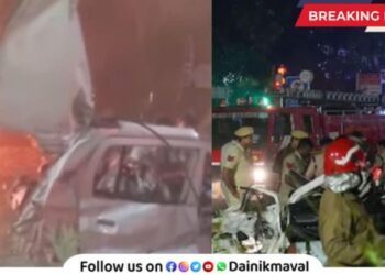 massive explosion in capital delhi 8 people have died so far in blast in Delhi many have been injured