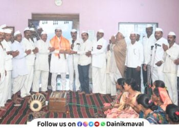 Public relations tour of Dr Ashok Date main contender in Takve-Nane group