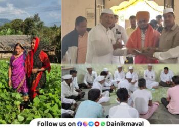 Citizens response to village visit of Dnyaneshwar Dalvi BJP candidate from Kale-Kusgaon Zilla Parishad group