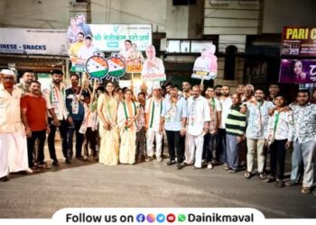 Lonavala Municipal Council Election Citizens respond positively to NCP candidates
