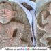 Ancient Hanuman idol found in Badhalwadi village in Maval During reconstruction of temple