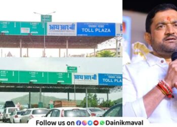 Otherwise toll plaza at Somatane Phata Varsoli will be closed MLA Sunil Shelke warns