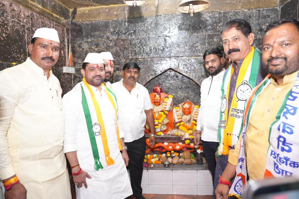 NCP opens campaign rally in Induri-Varale group Voters respond enthusiastically to campaign rally