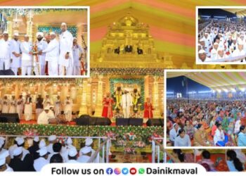 Kirtan Mahotsav at Kamshet Maval by Shri Vitthal Parivar Maval MLA Sunil Shelke