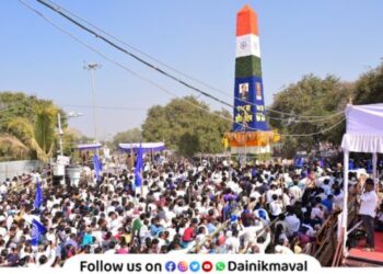 New record on Shourya Day Koregaon Bhima Vijaya Stambh salute ceremony held