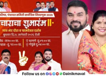 Suvarna Balasaheb Ghotkule campaign will begin today in Chandkhed Maval