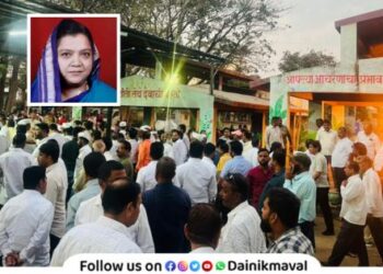 Maval Assembly's first female MLA Ruplekha Dhore passes away funeral held at Vadgaon Maval