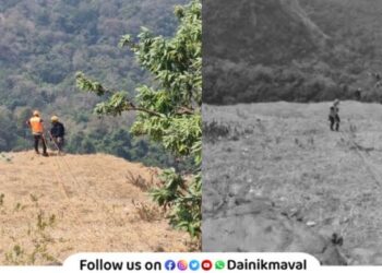 Lions Point near Lonavala becoming suicide point body of youth was found in 250 feet deep gorge