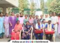 Sanitation workers honored by women sisters of Shantai Residency in Talegaon Dabhade