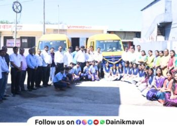Knowledge on Wheels bus providing science lessons will reach villages in Pavan Maval