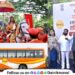 new Rajmata Jijau bus service in ST Corporation fleet was inaugurated by CM and both Deputy Chief Ministers