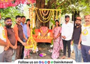 Shri Ram Navami festival celebrated in traditional manner at Tikona Fort Maval