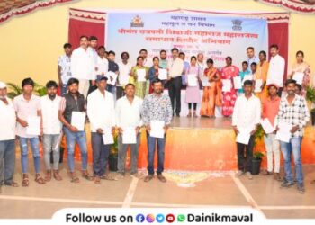 First phase of Chhatrapati Shivaji Maharaj Maharajswa Samadhan Shibir Abhiyan in Maval