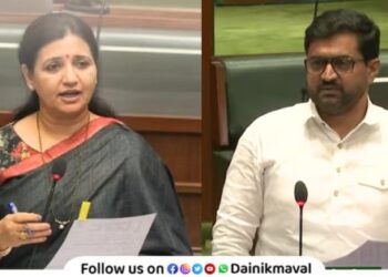 Minister Madhuri Misal MLA Sunil Shelke regarding issues within Dehu Road Cantonment Board area