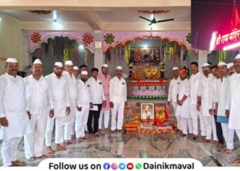 Shri Ram Navami celebrations in full swing in Dhangavhan village of Maval