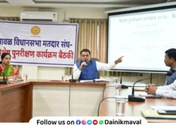 Voter list will be accurate and transparent Special revision program in Maval assembly constituency