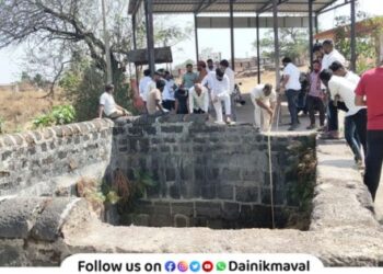 Tragic incident An 80-year-old man died after falling into a well in Takve Budruk Maval