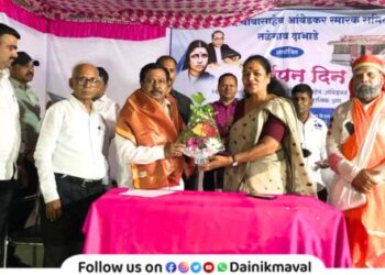 Dr Babasaheb Ambedkar residence anniversary celebrated with enthusiasm at Talegaon Dabhade