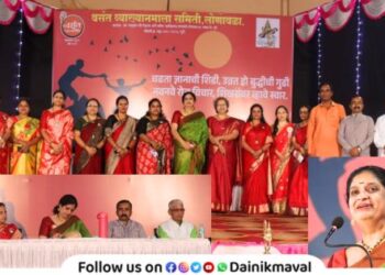 Chinmayi Sumit impressive speech at Vasant Lecture Series in Lonavala city