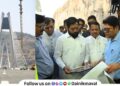 Deputy Chief Minister Eknath Shinde inspected work of Mumbai Pune Missing Link