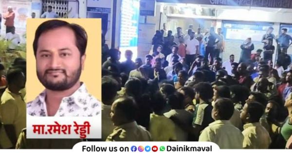 Shooting scare in Dehu Road BJP worker killed