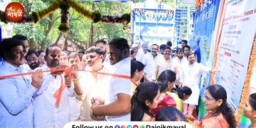 Big relief for Talegaon Dabhade People on water issue Inauguration of water purification center at Yashwant nagar