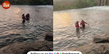 young man from Buldhana died while swimming in Pawana river near Bebadohal Maval
