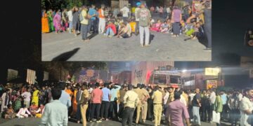 लोणावळ्यात भीषण अपघात! बोअरवेलच्या गाडीची दुचाकीला धडक, १७ वर्षीय आदिवासी युवकाचा मृत्यू ; पाच तास महामार्ग रोखला