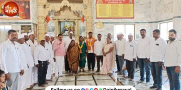 Balasaheb Dalvi elected as Chairman of Kothurne Various Development Cooperative Society in Pawan maval