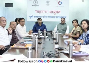 MP Barne reviews development works in PMRDA area of ​​Maval constituency